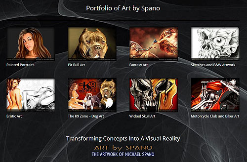 Portfolio of Art by Spano Capture