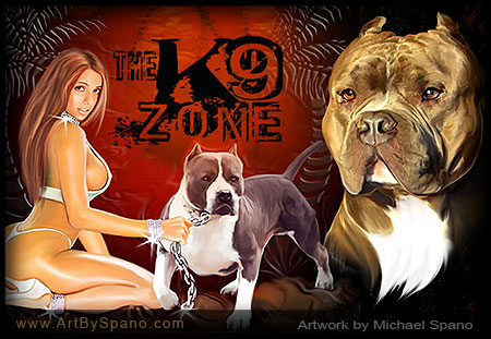 The K9 Zone – Dog Art